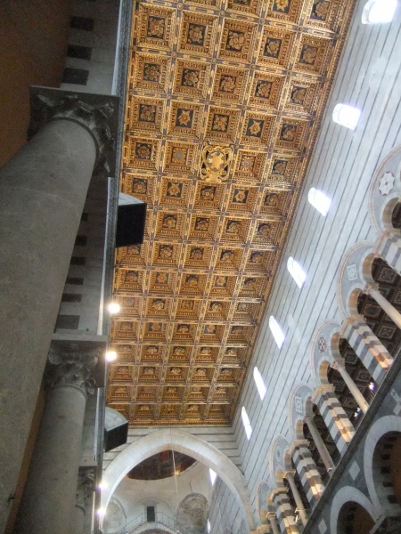 The Duomo, Pisa's medieval cathedral, Romanesque style, started in 1063 AD.