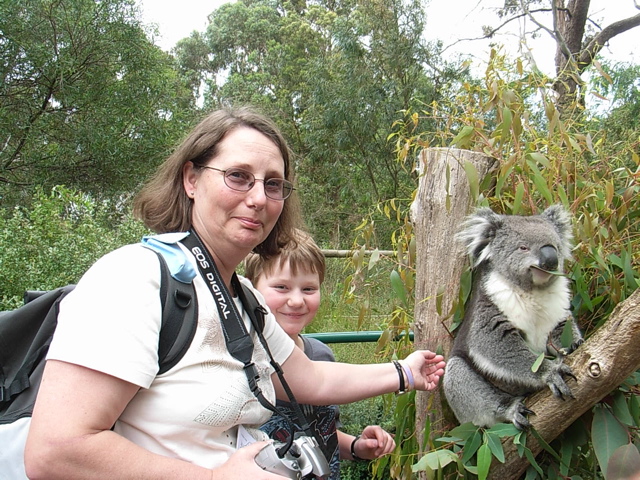 At Cleland Wildlife park