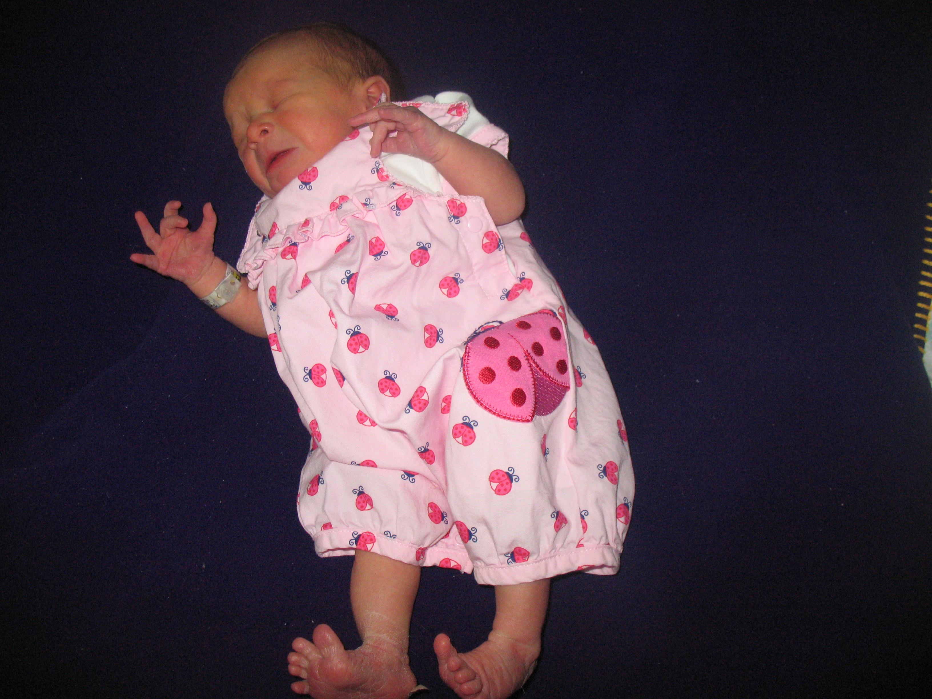 Going home. 3 days old.