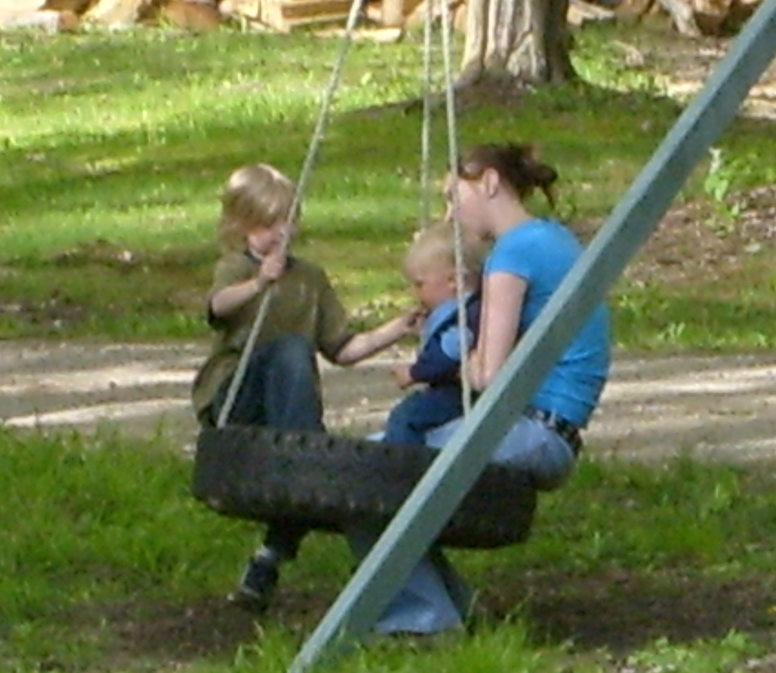 Big hugs to Jenny for playing with my kids!