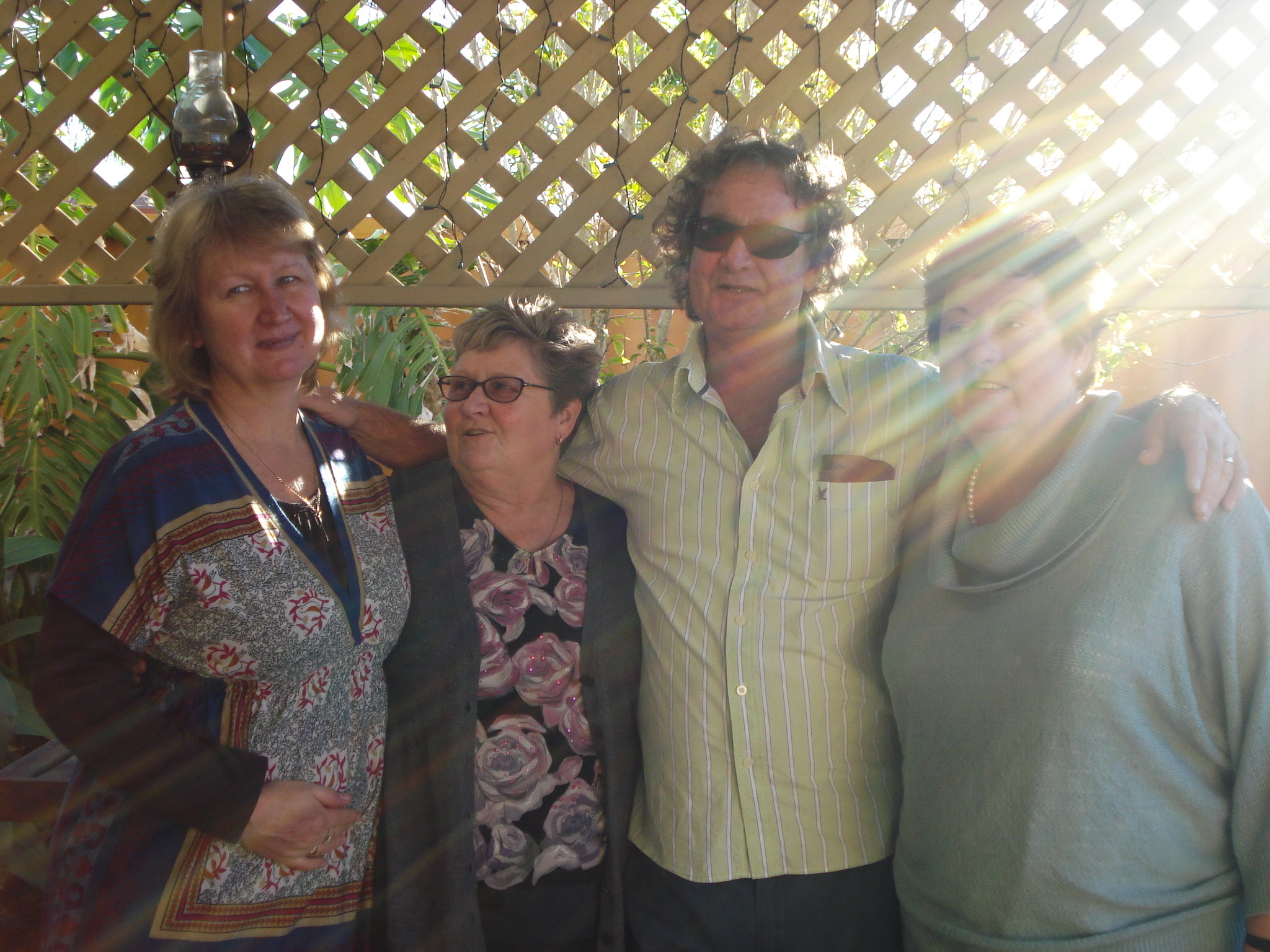 My four Aussie cousins. Danae,Del,Douglas & Lynn.