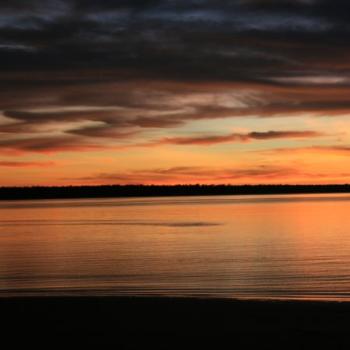 <b>Can you see the school of bait fish? Sunset over Apsley Straight</b> <b>Can you see the school of bait fish? Sunset over Apsley Straight</b>