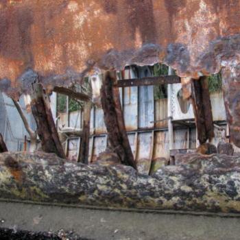 <b>HMAS Parramatta rusted, Hawksebury River NSW Kate/Sydney</b>