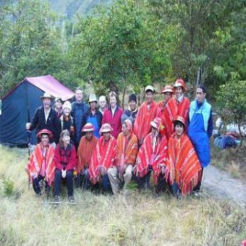 <b>Last day, Porters & Trekkers Inca Trail, Peru</b>
