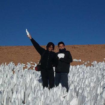 <b>Ice in the desert! Uyuni, Bolivia - Des.</b>