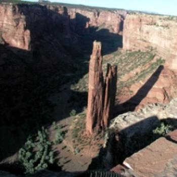 <b>Needles landmark in Canyon de Chelly, Arizona</b>