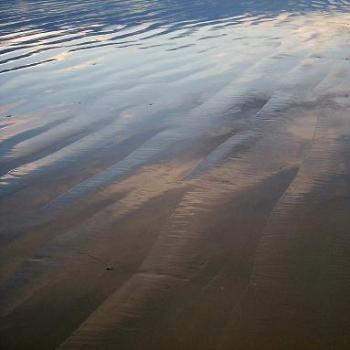 <b>Beach reflections, Sandy Point</b>