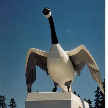 <b>The Giant Canadian Goose, Wawa, Ontario - CG</b>