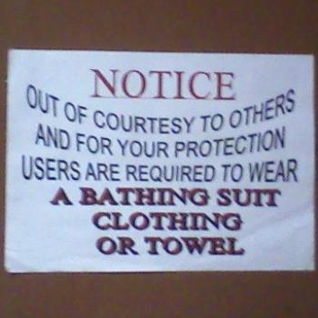 <b>Sign in the Gym.</b>