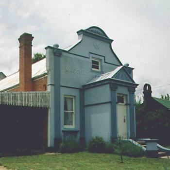 <b>Old Masonic Temple, Tenterfield, NSW Aus.</b>