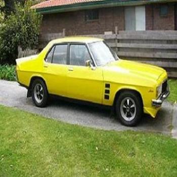 <b>Holden Monaro which belonged to my son, Albany (Anne)</b>