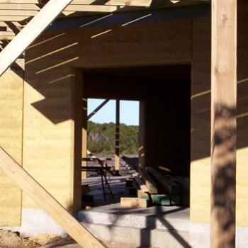 <b>Rammed earth and timber. My son's house under construction/ dino</b> <b>Rammed earth and timber. My son's house under construction/ dino</b>