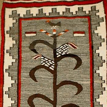 <b>Horse blanket made by Ute Indians in the "badlands" of Utah, 1930s. / kr NC</b> <b>Horse blanket made by Ute Indians in the "badlands" of Utah, 1930s. / kr NC</b>
