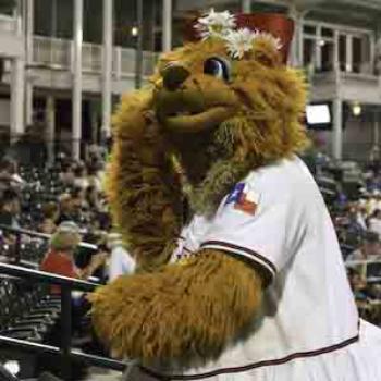 <b>Daisy - one of the mascots of the Frisco (Texas, USA) Rough Riders baseball team</b> <b>Daisy - one of the mascots of the Frisco (Texas, USA) Rough Riders baseball team</b>