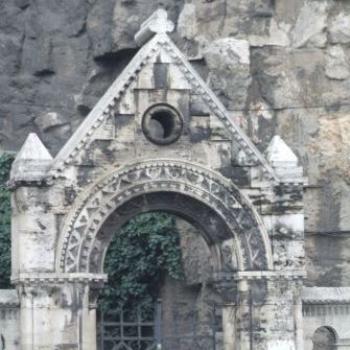 <b>Doorway to the church in the rock, Budapest - Eileen (Surrey, England)</b> <b>Doorway to the church in the rock, Budapest - Eileen (Surrey, England)</b>
