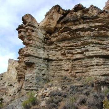 <b>Precarious boulder in Sheep Creek Geological Area of Utah in Oct 2009 by Wilodene</b> <b>Precarious boulder in Sheep Creek Geological Area of Utah in Oct 2009 by Wilodene</b>