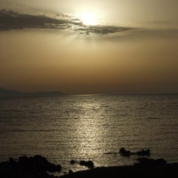 <b>Sunset from our balcony, Akrotiri, Crete (2nd best place in the world) - Eileen (Surrey, England)</b> <b>Sunset from our balcony, Akrotiri, Crete (2nd best place in the world) - Eileen (Surrey, England)</b>