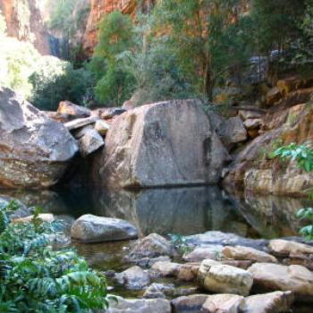 <b>Rock pool, Emma Gorge, Kimberleys, W.A. - Wendy/Perth</b>