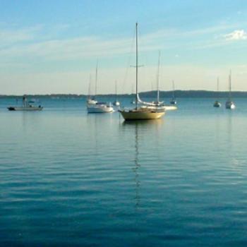 <b>Boats at Anchor</b>