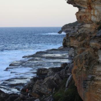<b>9444 cliff face 3, Blue Fish Pt, Manly, Sydney, 4th Apr'09, Kate/Sydney</b>