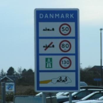 <b>A road sign for speed limits in Denmark  Sue/OK</b>