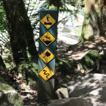 <b>6131 warning sign, GORd, Victoria, 25th Oct09 Kate/Sydney</b>