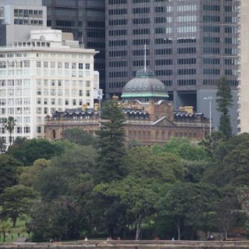 2518  Chief Secretary's Building - Colonial Secretary's Building from Fort Denison, Sydney Harbour, Island Hopping adventure, 11th Oct'09, Kate/Sydney