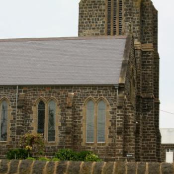 <b>7383 volcanic stone Church, Port Fairy, GORd, Vic, 28th Oct'09 Kate/Sydney</b>