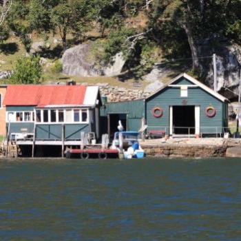 <b>8526 'Response' boatshed, Hawkesbury River, 16th Aug'09, Kate/Sydney</b>
