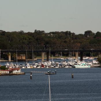<b>4513 Iron Cove Bridge from Woolwich Dock, Sydney, 25th June'09 Kate/Sydney</b>
