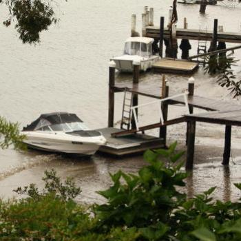 <b>1137 very low tide, Hawkesbury R, 1st Jan'10, Kate/Sydney</b>