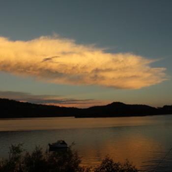 <b>1269 sunset sky, looking North East, 8.08pm, Hawkesbury R, 2nd Jan'10, Kate/Sydney</b>