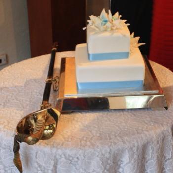 <b>1711 wedding cake, Sydney, 23rd Jan'10, Kate/Sydney</b>