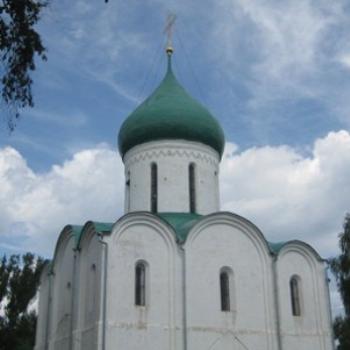 <b>An old church in the small Russian town Pereslavl</b>