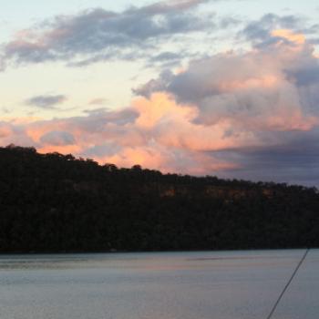 <b>3807 sunset sky, Hawkesbury R, 7th June'09 Kate/Sydney</b>