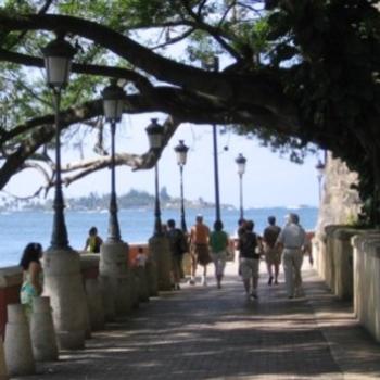 <b>Waterfront walk, San Juan, Puerto Rico</b>