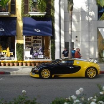 <b>Rodeo Drive. That's a bit fancier than my Toyota Corolla. Doug / Adelaide</b>