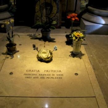 <b>Grace Kelly's (Princess Grace) grave, Monaco</b>
