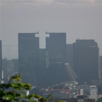<b>Metropolitan Cathedral of Saint Sebastian, Rio de Janeiro from Sugarloaf Mountain</b>