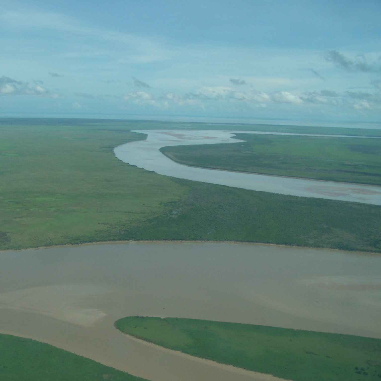<b>NT Wet season Feb 2006. The great grey- green greasy Daly River - all set about with fever trees and crocodiles. Poetic licence taken -With apologies to Rudyard Kipling</b> <b>NT Wet season Feb 2006. The great grey- green greasy Daly River - all set about with fever trees and crocodiles. Poetic licence taken -With apologies to Rudyard Kipling</b>