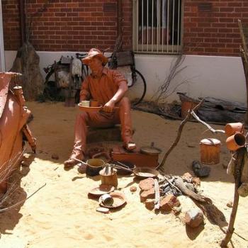 <b>Panning for gold,Perth Mint.W.A.[ eaa]</b>