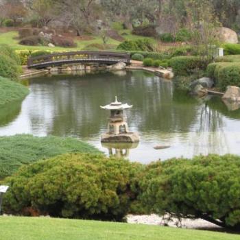 <b>Cowra Japanese Gardens - Lantern in the Lake - June 2009</b>