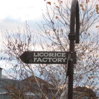 <b>Sign at Junee Licorice and Chocolate Factory - June 2009</b>