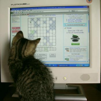 <b>Nothing like a little help with a "hard" Sudoku!</b>