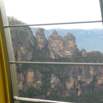<b>The Three Sisters from the Scenic Skyway</b>
