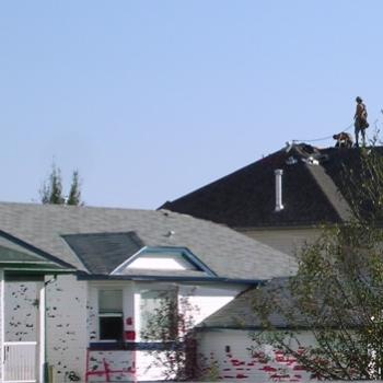 <b>Carstairs after the hail. Shattered siding and lots of roofers. (Bev. AB)</b> <b>Carstairs after the hail. Shattered siding and lots of roofers. (Bev. AB)</b>