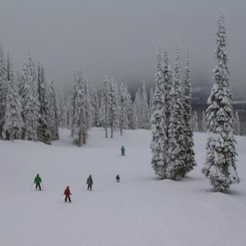 <b>"Snow Ghosts" and skiers in the clouds - Silver Star, British Columbia, January 2010</b> <b>"Snow Ghosts" and skiers in the clouds - Silver Star, British Columbia, January 2010</b>