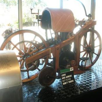 <b>Wooden motorised Velocipede made by Daimler - on display at Birdwood Museum SA - Anne/Sydney</b> <b>Wooden motorised Velocipede made by Daimler - on display at Birdwood Museum SA - Anne/Sydney</b>