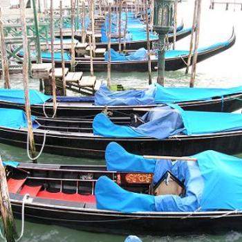<b>Gondolas at Piazza San Marco, Venice 2005 - Anne/Sydney</b>