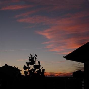 <b>Evening sky, Carstairs - Bev, AB</b>